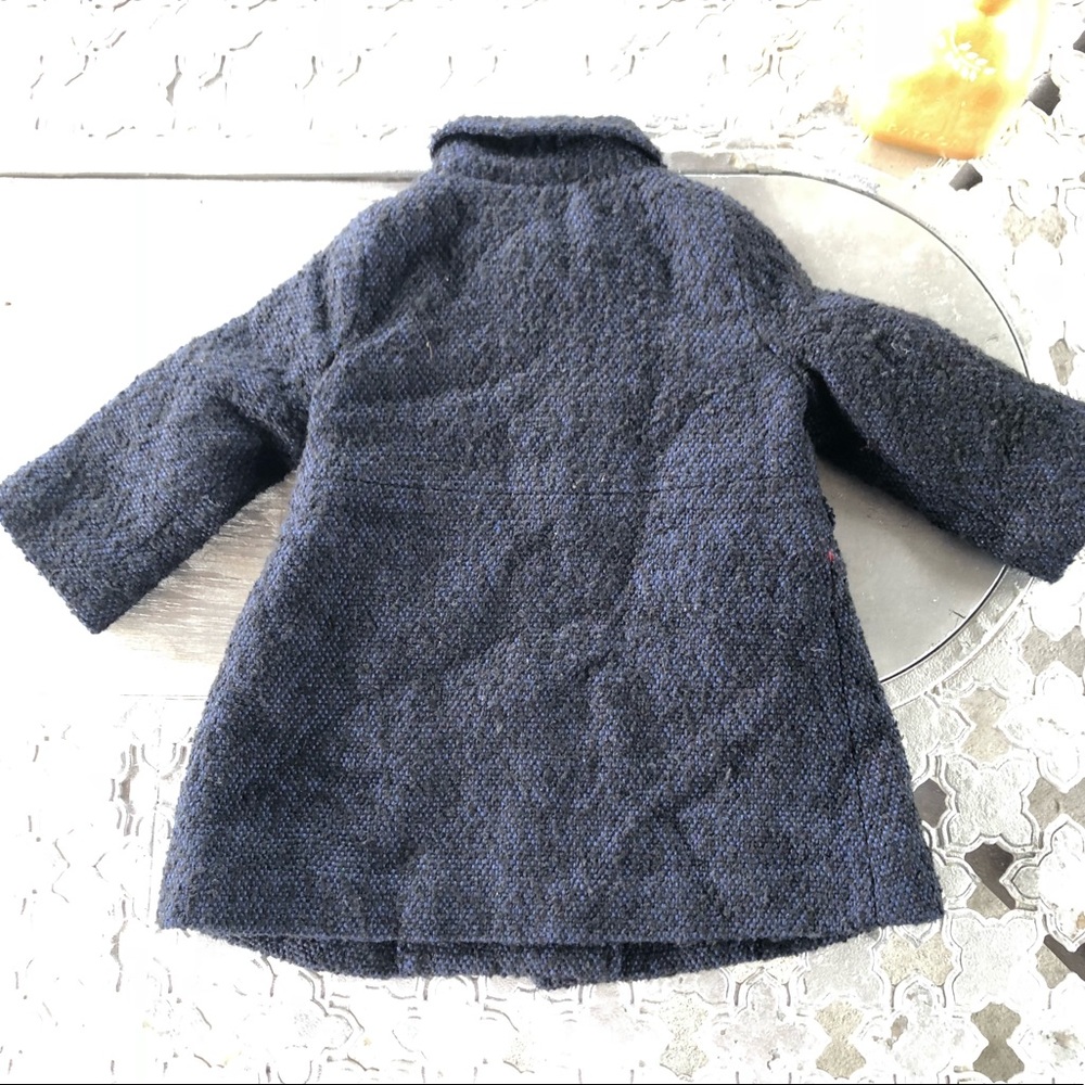 Baby Gap Dark Blue Peacoat Size 6-12 - Picture 6 of 7